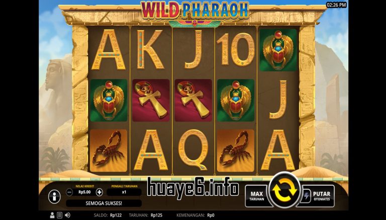 Wild Pharaoh : Misteri Mesir Kuno di Slot Top Trend Games