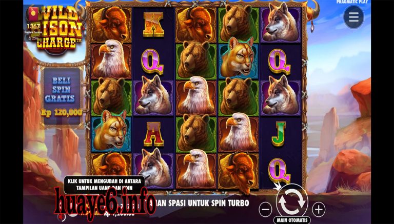 Wild Bison Charge: Pengalaman Bermain Slot Bertema Alam Liar