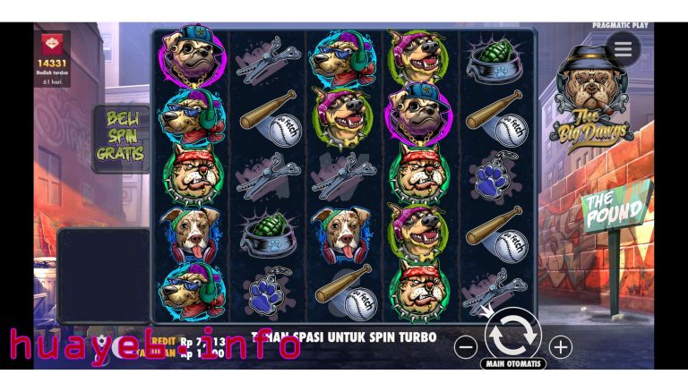 Slot Online The Big Dawgs: Permainan untuk Petaruh Berani