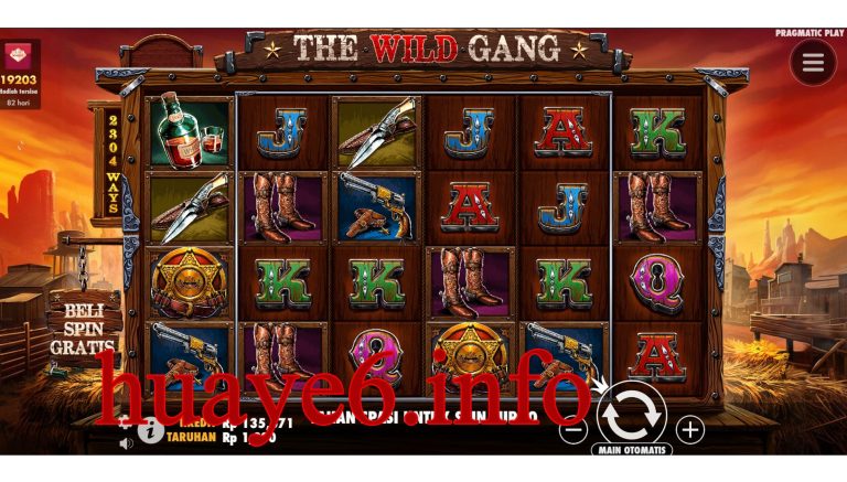 Menjelajahi The Wild Gang: Inovasi dari Slot Pragmatic Play